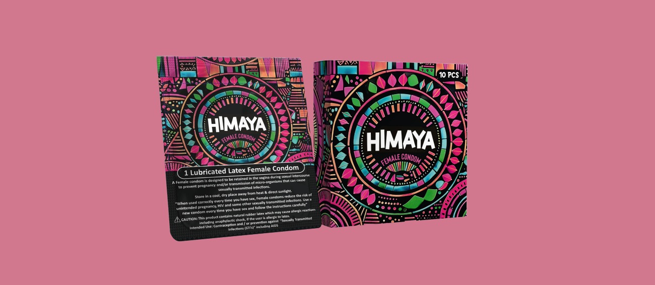 Boîte du préservatif féminin HIMAYA