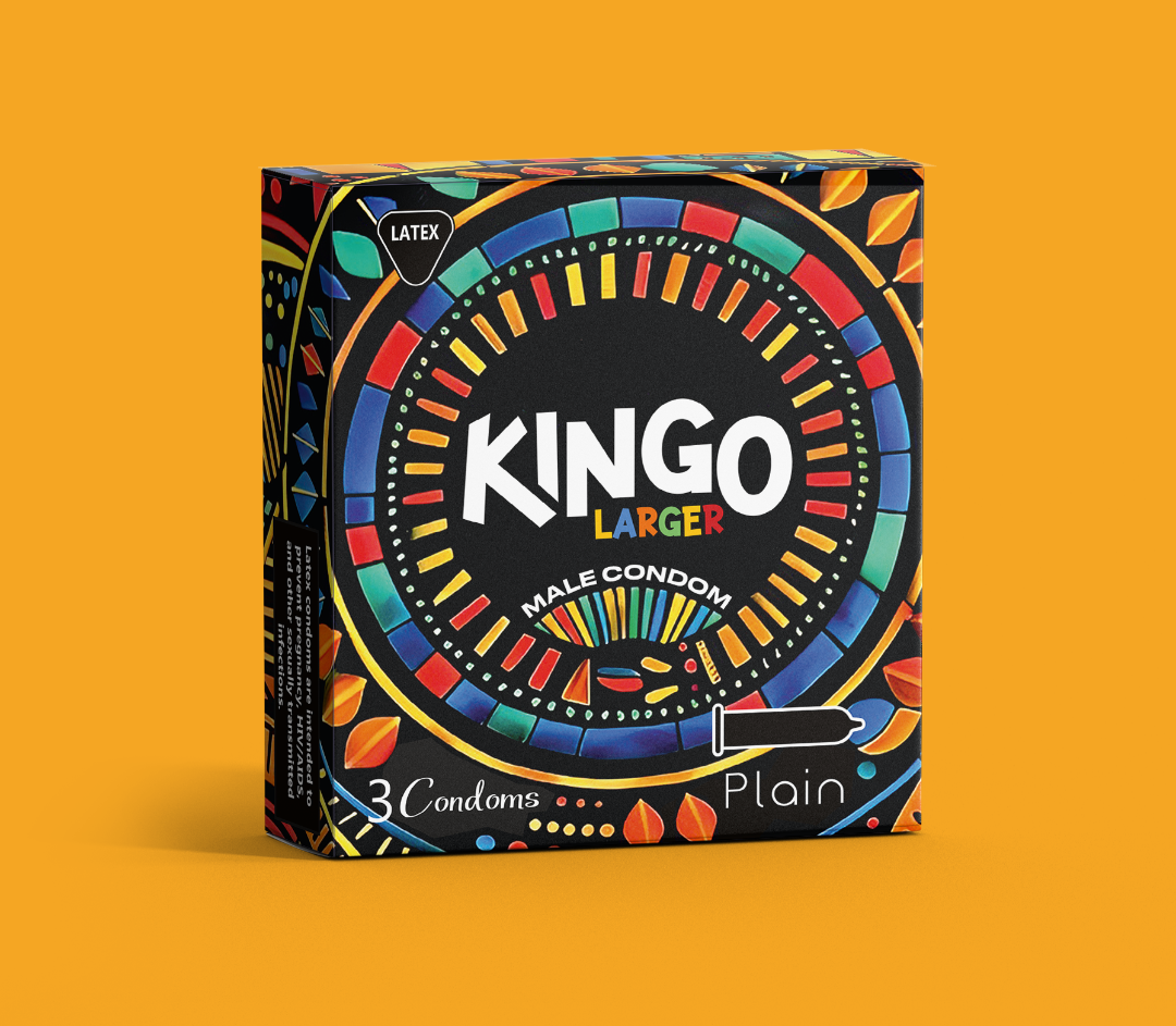 Boîte de préservatifs KINGO LARGER